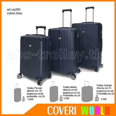 potovalni kovčki  COVERI WORLD cw260 t. modri